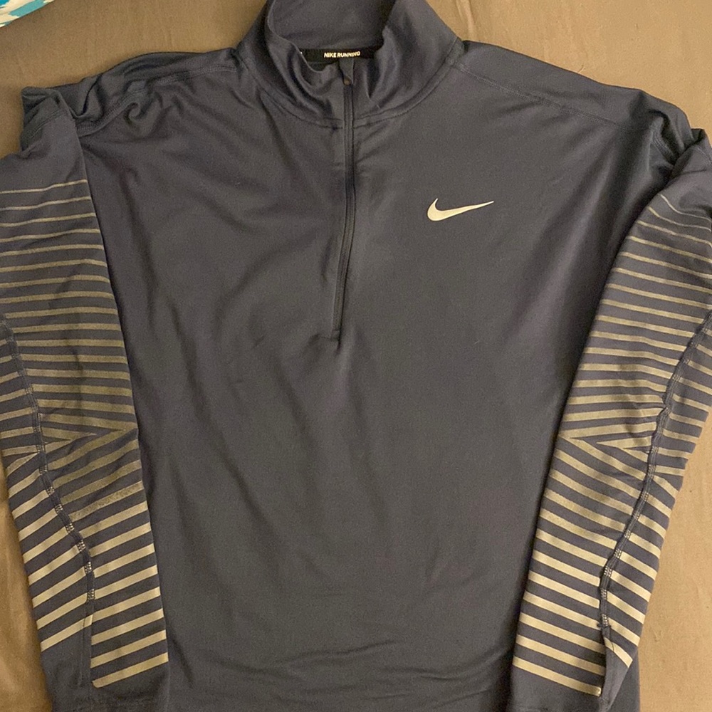 Long Sleeve Nike Running Half Zip top